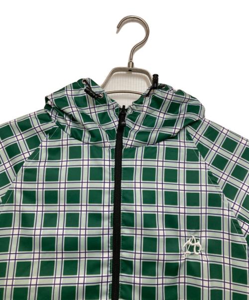 ANTIMID（アンチミッド）ANTIMID (アンチミッド) REVERSIBLE SHELL JACKET グリーン×ベージュ サイズ:Ｍの古着・服飾アイテム