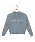 Palais Projects（パレ・プロジェクト）の古着「Single O-Neck Knit/シングルオーネックニット」｜ブルー