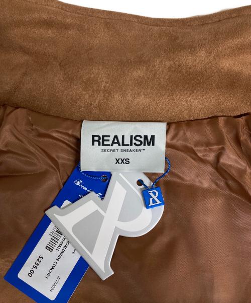 REALISM（リアリズム）REALISM (リアリズム) SSS REALISM WORLDWIDE COACHES JACKET ブラウン サイズ:XXS 未使用品の古着・服飾アイテム