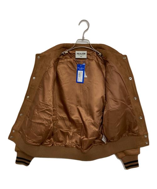 REALISM（リアリズム）REALISM (リアリズム) SSS REALISM WORLDWIDE COACHES JACKET ブラウン サイズ:XXS 未使用品の古着・服飾アイテム