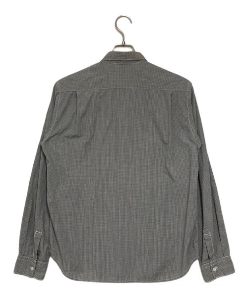 COMME des GARCONS（コムデギャルソン）COMME des GARCONS (コムデギャルソン) パッチワークシャツ グレー サイズ:Mの古着・服飾アイテム