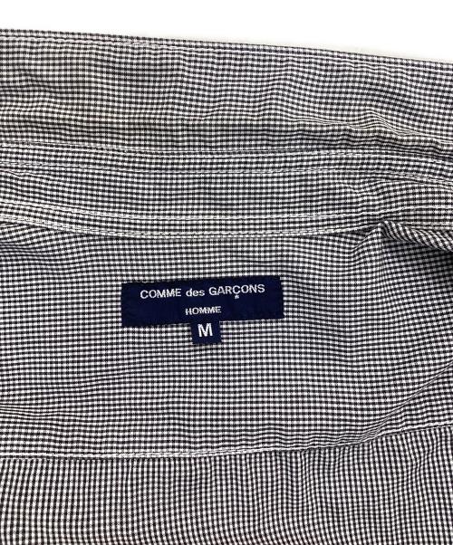 COMME des GARCONS（コムデギャルソン）COMME des GARCONS (コムデギャルソン) パッチワークシャツ グレー サイズ:Mの古着・服飾アイテム
