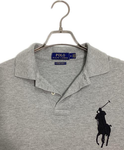 POLO RALPH LAUREN（ポロ・ラルフローレン）POLO RALPH LAUREN (ポロ・ラルフローレン) ポロシャツ グレー サイズ:Ｍの古着・服飾アイテム