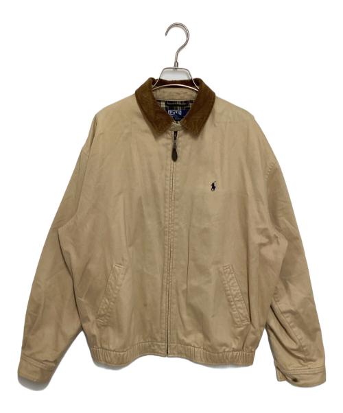 POLO RALPH LAUREN（ポロ・ラルフローレン）POLO RALPH LAUREN (ポロ・ラルフローレン) スイングトップ ベージュ サイズ:Mの古着・服飾アイテム