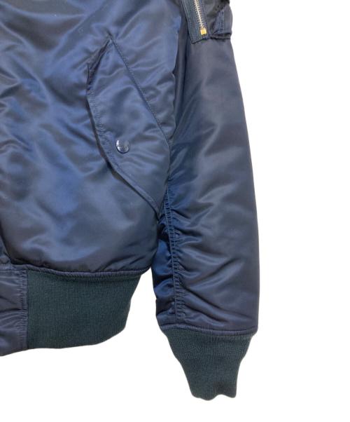 ALPHA（アルファ）ALPHA (アルファ) MA-1ジャケット ネイビー サイズ:Ｓの古着・服飾アイテム