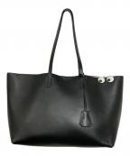 ANYA HINDMARCHアニヤ・ハインドマーチ）の古着「Ebury Eyes Leather Shopper Bag」｜ブラック