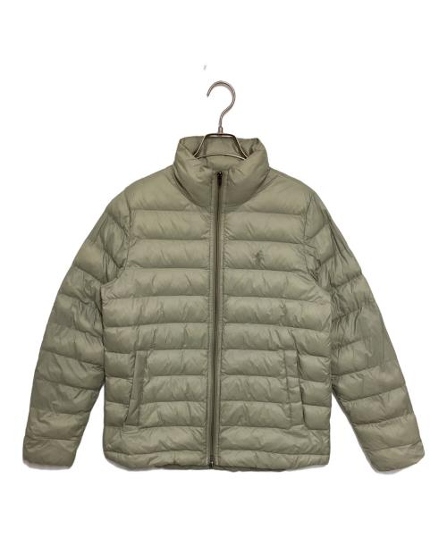 POLO RALPH LAUREN（ポロ・ラルフローレン）POLO RALPH LAUREN (ポロ・ラルフローレン) 中綿ジャケット ベージュ サイズ:Sの古着・服飾アイテム