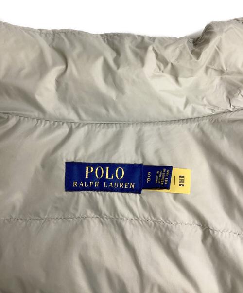 POLO RALPH LAUREN（ポロ・ラルフローレン）POLO RALPH LAUREN (ポロ・ラルフローレン) 中綿ジャケット ベージュ サイズ:Sの古着・服飾アイテム