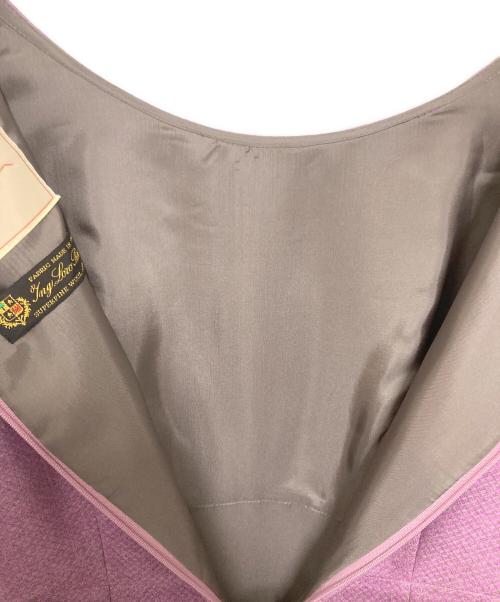 Sybilla（シビラ）Sybilla (シビラ) LORO PIANA (ロロピアーナ) ウールカシミヤセットアップワンピース ピンク サイズ:Mの古着・服飾アイテム