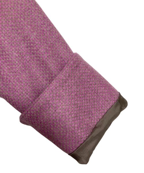 Sybilla（シビラ）Sybilla (シビラ) LORO PIANA (ロロピアーナ) ウールカシミヤセットアップワンピース ピンク サイズ:Mの古着・服飾アイテム