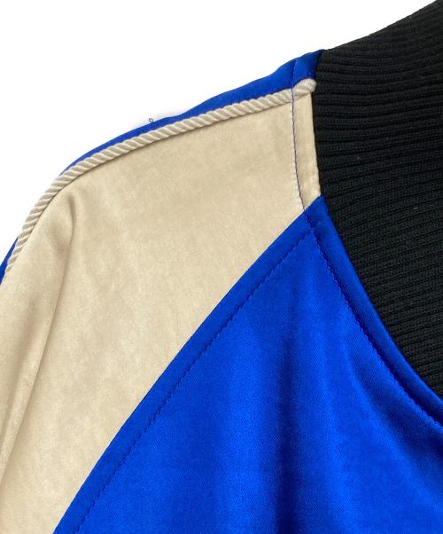 Y-3（ワイスリー）Y-3 (ワイスリー) JFA スーベニアジャケット ブルー×ブラック サイズ:XLの古着・服飾アイテム