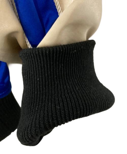 Y-3（ワイスリー）Y-3 (ワイスリー) JFA スーベニアジャケット ブルー×ブラック サイズ:XLの古着・服飾アイテム