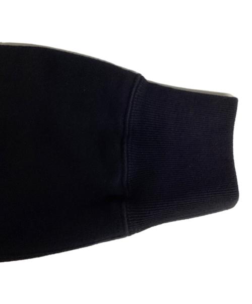 sacai（サカイ）sacai (サカイ) madsaki (マドサキ) MADSAKI Flock Print Pullover/マドサキ フロッキープリントクルーネックスウェット/コラボスウェット ブラック サイズ:3の古着・服飾アイテム