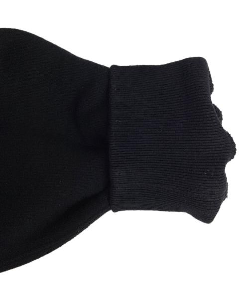 sacai（サカイ）sacai (サカイ) madsaki (マドサキ) MADSAKI Flock Print Pullover/マドサキ フロッキープリントクルーネックスウェット/コラボスウェット ブラック サイズ:3の古着・服飾アイテム