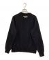 sacai (サカイ) madsaki (マドサキ) MADSAKI Flock Print Pullover/マドサキ フロッキープリントクルーネックスウェット/コラボスウェット ブラック サイズ:3：10000円
