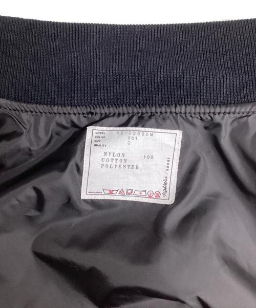 sacai（サカイ）sacai (サカイ) MADSAKI (マドサキ) Nylon Twill Blouson ブラック サイズ:3の古着・服飾アイテム