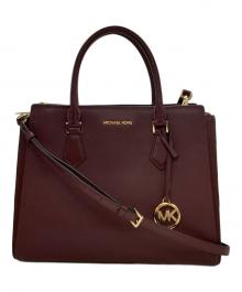 MICHAEL KORS（マイケル・コース）の古着「MERCER ショッパートート クロスボディ ミディアム」｜レッド