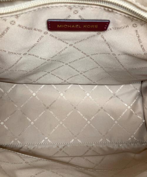MICHAEL KORS（マイケル・コース）MICHAEL KORS (マイケル・コース) MERCER ショッパートート クロスボディ ミディアム レッドの古着・服飾アイテム