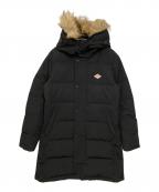 DANTONダントン）の古着「FAKE FUR HOODED DOWN COAT」｜ブラック