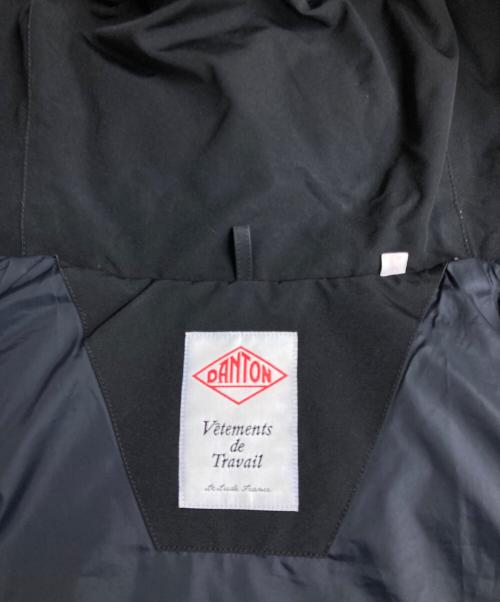 DANTON（ダントン）DANTON (ダントン) FAKE FUR HOODED DOWN COAT ブラック サイズ:Mの古着・服飾アイテム