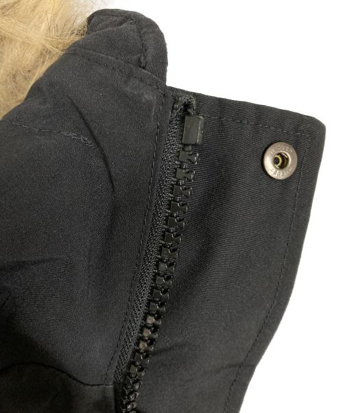 DANTON（ダントン）DANTON (ダントン) FAKE FUR HOODED DOWN COAT ブラック サイズ:Mの古着・服飾アイテム