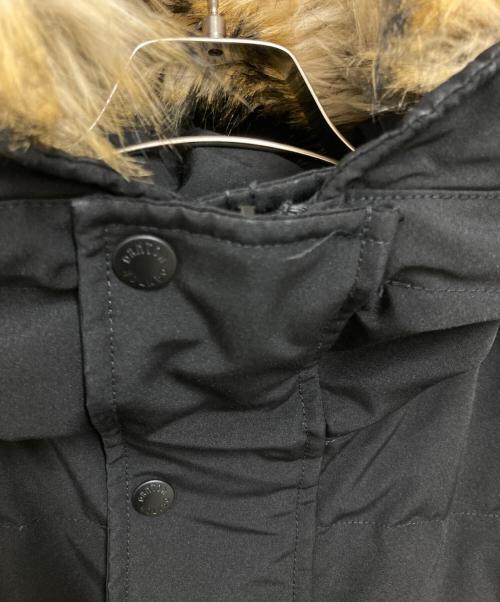 DANTON（ダントン）DANTON (ダントン) FAKE FUR HOODED DOWN COAT ブラック サイズ:Mの古着・服飾アイテム