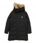 DANTON（ダントン）の古着「FAKE FUR HOODED DOWN COAT」｜ブラック