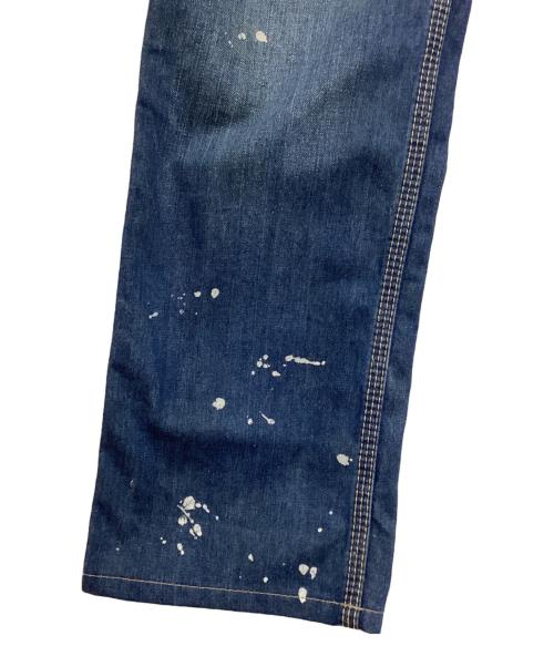 RRL（ダブルアールエル）RRL (ダブルアールエル) ペイントデニムパンツ インディゴ サイズ:30の古着・服飾アイテム
