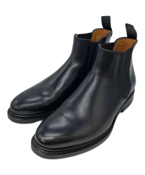 Jalan Sriwijaya（ジャランスリウァヤ）Jalan Sriwijaya (ジャランスリウァヤ) サイドゴアブーツ ブラック サイズ:7 1/2の古着・服飾アイテム