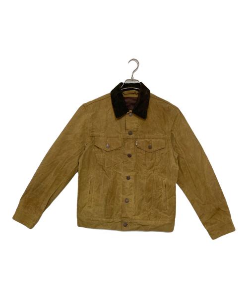 LEVI'S（リーバイス）LEVI'S (リーバイス) FILSON (フィルソン) OIL FINISH TRUCKER JACKET カーキ サイズ:Mの古着・服飾アイテム