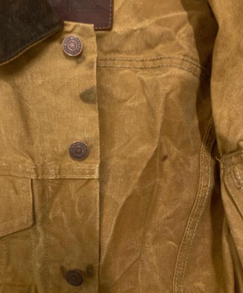 LEVI'S（リーバイス）LEVI'S (リーバイス) FILSON (フィルソン) OIL FINISH TRUCKER JACKET カーキ サイズ:Mの古着・服飾アイテム