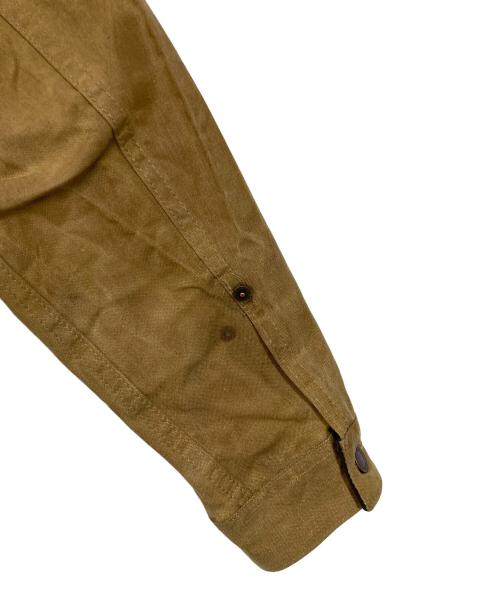 LEVI'S（リーバイス）LEVI'S (リーバイス) FILSON (フィルソン) OIL FINISH TRUCKER JACKET カーキ サイズ:Mの古着・服飾アイテム