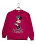 JERZEES（ジャージーズ）の古着「90’s キャラクタープリントスウェット」｜ピンク