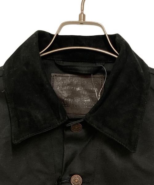 LEVI'S（リーバイス）LEVI'S (リーバイス) FILSON (フィルソン) オイルドトラッカージャケット ブラック サイズ:Mの古着・服飾アイテム