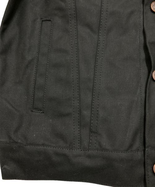 LEVI'S（リーバイス）LEVI'S (リーバイス) FILSON (フィルソン) オイルドトラッカージャケット ブラック サイズ:Mの古着・服飾アイテム
