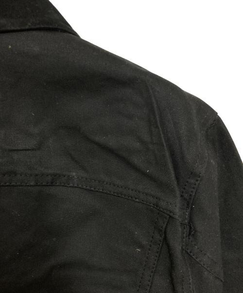 LEVI'S（リーバイス）LEVI'S (リーバイス) FILSON (フィルソン) オイルドトラッカージャケット ブラック サイズ:Mの古着・服飾アイテム