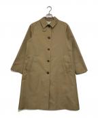 MACKINTOSH PHILOSOPHYマッキントッシュ フィロソフィー）の古着「ダブルクロスステンカラーコート」｜ベージュ