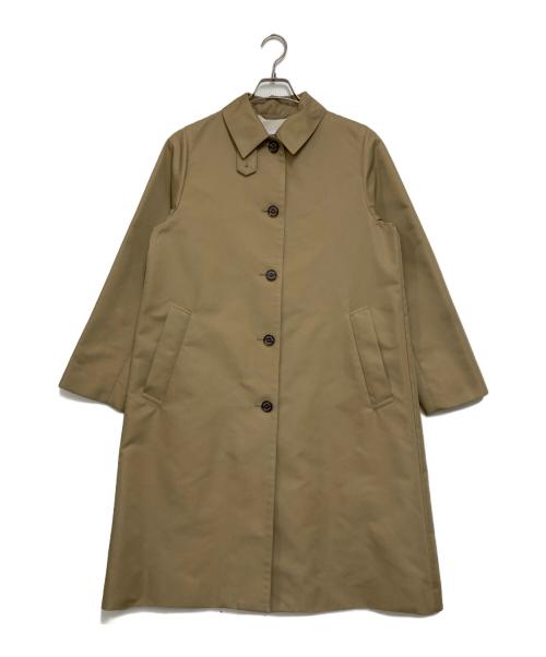 MACKINTOSH PHILOSOPHY（マッキントッシュ フィロソフィー）MACKINTOSH PHILOSOPHY (マッキントッシュ フィロソフィー) ダブルクロスステンカラーコート ベージュ サイズ:38の古着・服飾アイテム