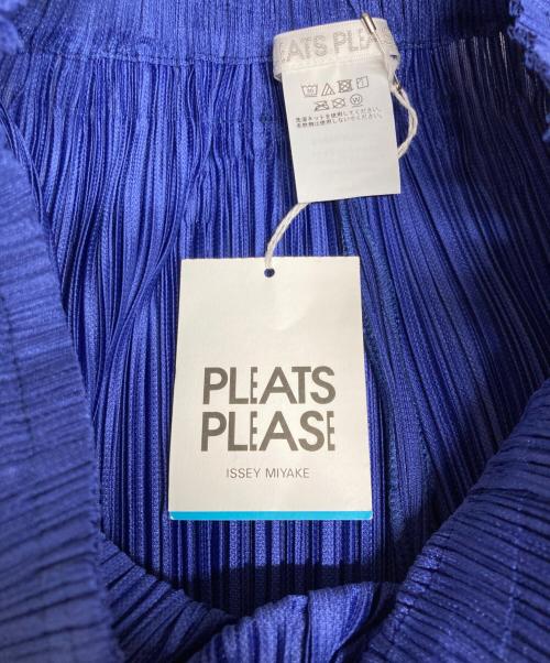PLEATS PLEASE（プリーツプリーズ）PLEATS PLEASE (プリーツプリーズ) THICKER BOTTOMS 2 ブルー サイズ:3の古着・服飾アイテム
