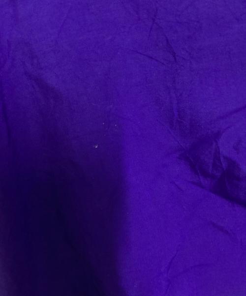 ISSEY MIYAKE（イッセイミヤケ）ISSEY MIYAKE (イッセイミヤケ) インクローズ シルク シャツ ネイビー サイズ:2の古着・服飾アイテム