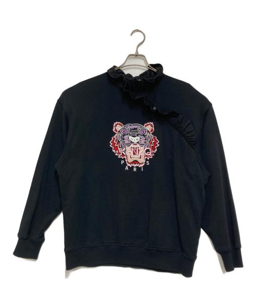 KENZO（ケンゾー）KENZO (ケンゾー) 変形カラースウェット ブラック サイズ:Ｓの古着・服飾アイテム