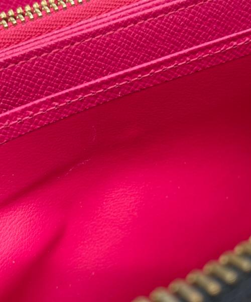 LOUIS VUITTON（ルイ ヴィトン）LOUIS VUITTON (ルイ ヴィトン) 長財布/ラウンドファスナーロングウォレット ブラック×マルチカラーの古着・服飾アイテム