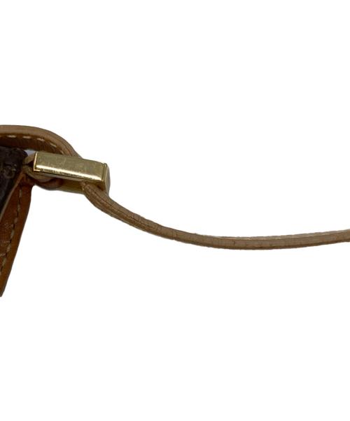 CELINE（セリーヌ）CELINE (セリーヌ) マカダム柄 ショルダーバッグ/オールドミニハンドバッグ ブラウンの古着・服飾アイテム