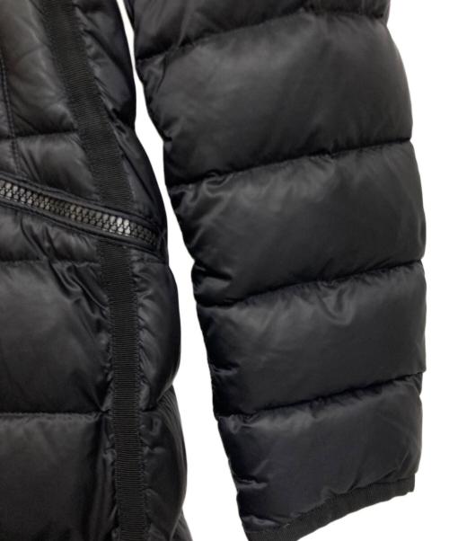 MONCLER（モンクレール）MONCLER (モンクレール) HERMIFUR/ダウンコート ブラック サイズ:2の古着・服飾アイテム