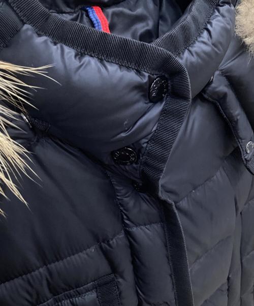 MONCLER（モンクレール）MONCLER (モンクレール) HERMIFUR/ダウンコート ブラック サイズ:2の古着・服飾アイテム