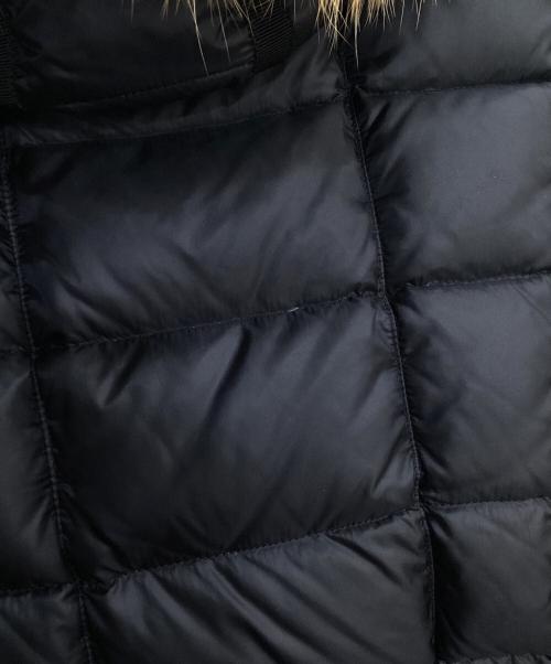 MONCLER（モンクレール）MONCLER (モンクレール) HERMIFUR/ダウンコート ブラック サイズ:2の古着・服飾アイテム
