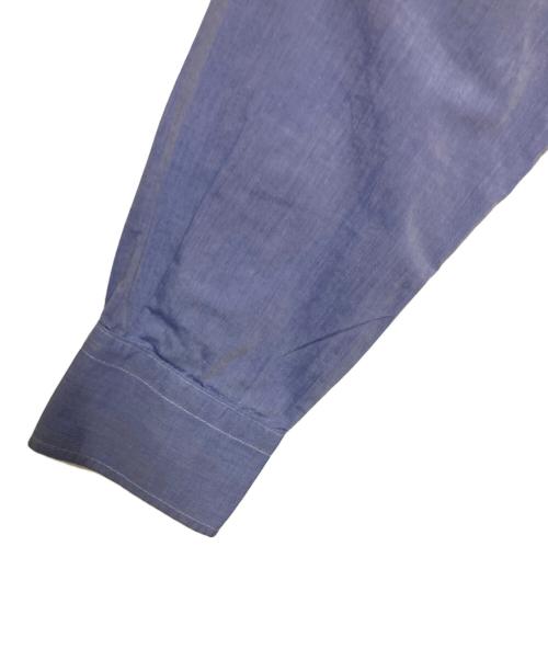 COMME des GARCONS HOMME（コムデギャルソン オム）COMME des GARCONS HOMME (コムデギャルソン オム) マルチ切替デザインレギュラーカラーシャツ ブルー サイズ:XSの古着・服飾アイテム