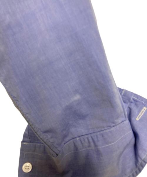 COMME des GARCONS HOMME（コムデギャルソン オム）COMME des GARCONS HOMME (コムデギャルソン オム) マルチ切替デザインレギュラーカラーシャツ ブルー サイズ:XSの古着・服飾アイテム