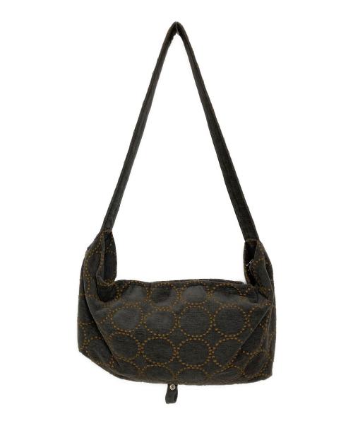 mina perhonen（ミナ ペルホネン）mina perhonen (ミナ ペルホネン) ショルダーバッグ グレーの古着・服飾アイテム