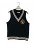 A BATHING APE（ア ベイシング エイプ）の古着「ワッペンスウェットベスト/atch Sweat Vest」｜ブラック